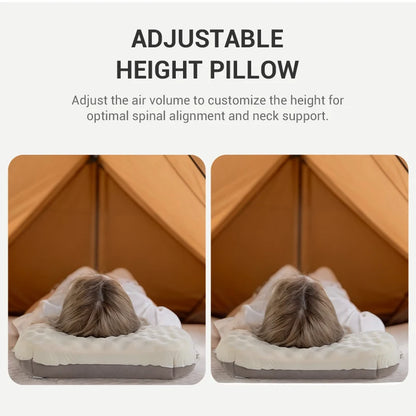 Camping Inflatable Pillow Portable Compressible Folding
