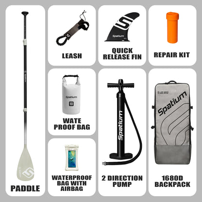 Spatium Touring Paddle Board Inflatable Stand Up