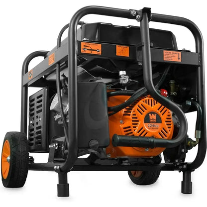 DF475T Dual Fuel 120V/240V Portable Generator with Electric Start