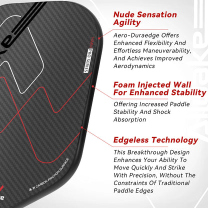 sport Pickleball Paddle Koolstofvezel Pickleball Raqueta