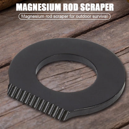 Outdoor Flint Scraper Stainless Steel Fire Starter