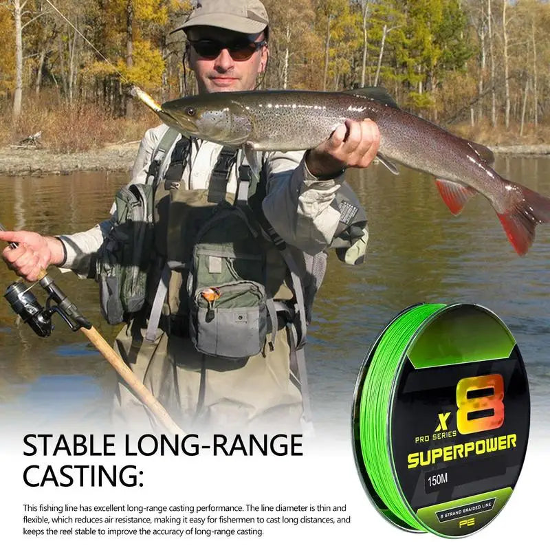 Braided Fishing Line Super Strong Thin Diameter