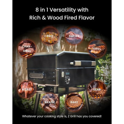 200A Table Top Wood Pellet Grill Pellet Smoker