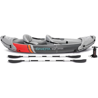 2-Person Inflatable Kayak Set, Oars and Pump