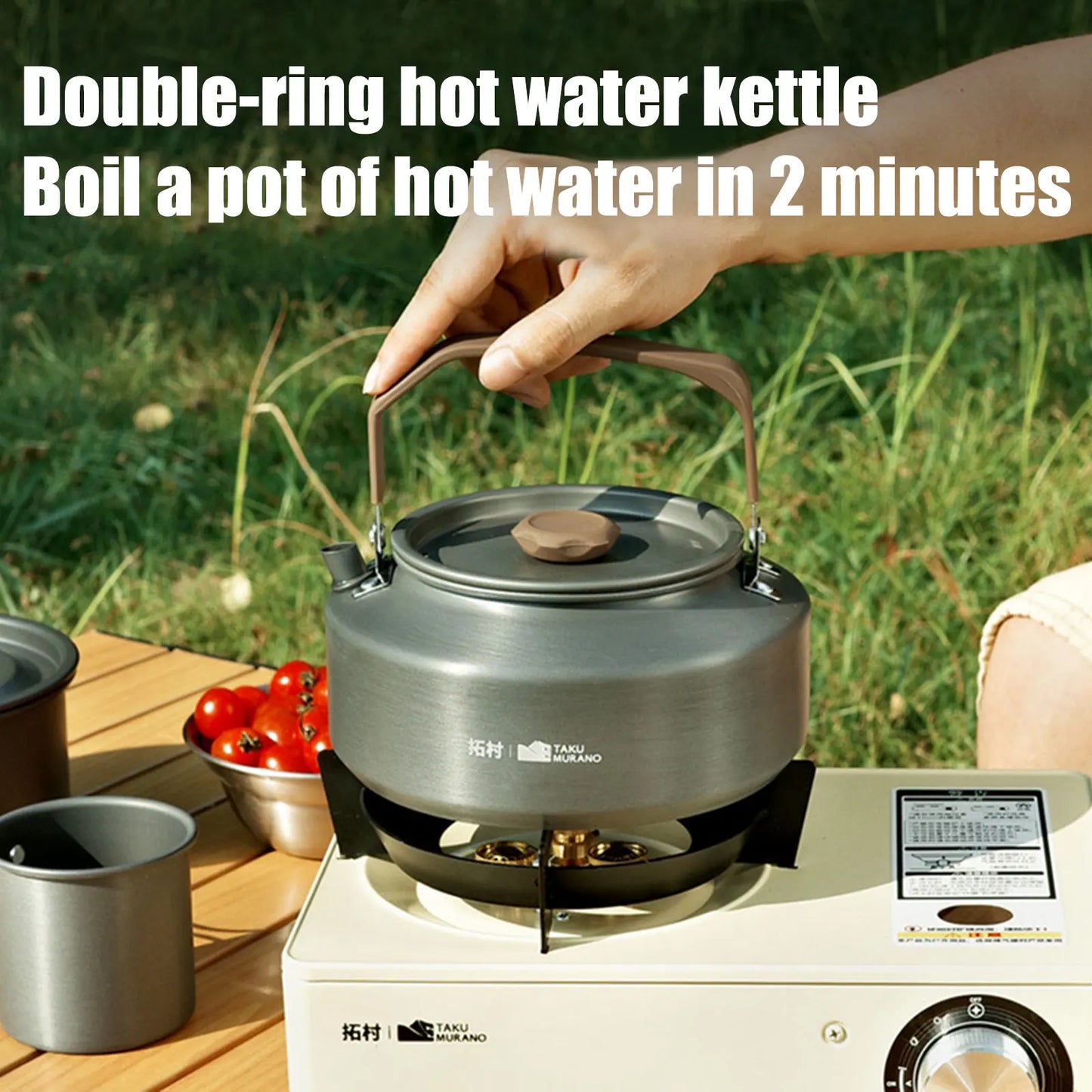 3Pcs Camping Cooking Set Camping Pots and Pans