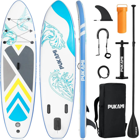 Inflatable Paddle Board for Adults,10.6' Premium SUP Accessories