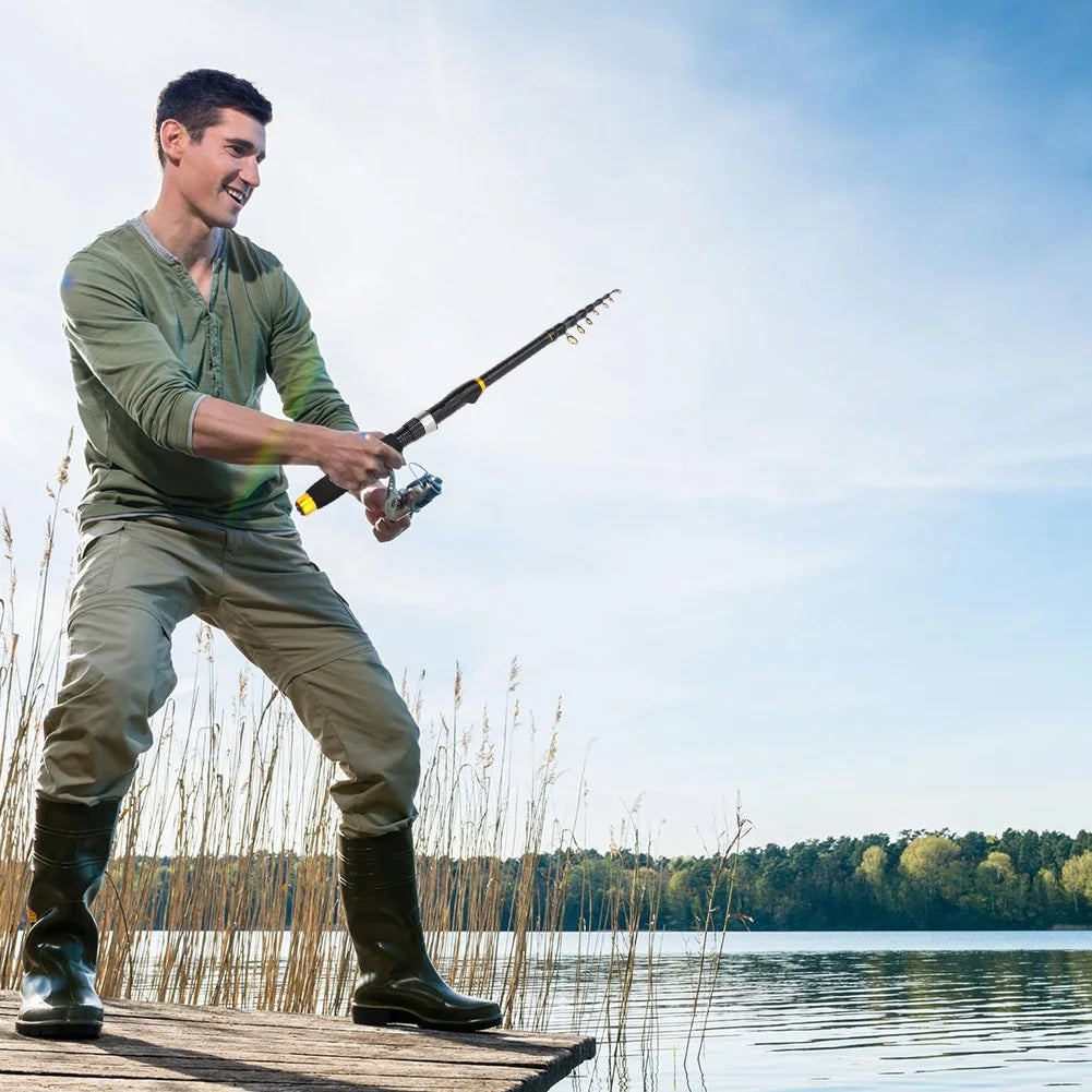 Carbon Fiber Fishing Rod Telescopic