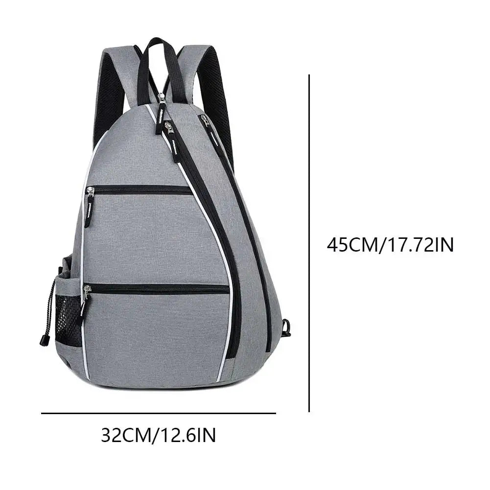Pickleball Bag Racketball Sling Bag Adjustable