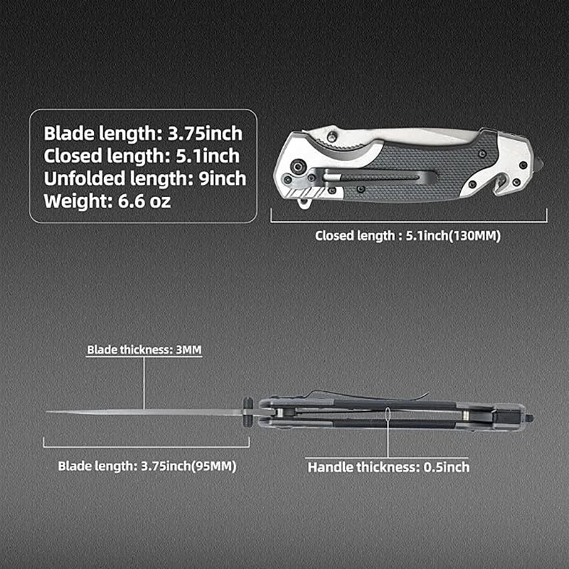 Folding knife with clip, EDC small knife
