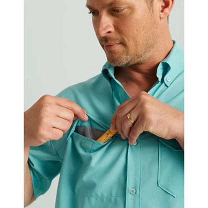 Short Sleeve Shirt, Fishing Button Down