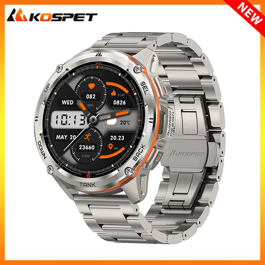 2025 KOSPET TANK T3 Ultra GPS Rugged Smart Watch
