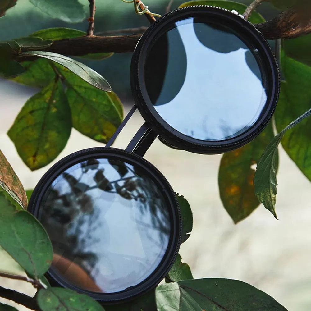 Adjustable 1-9 levels Sunglasses ND Filter Fishing Polarized