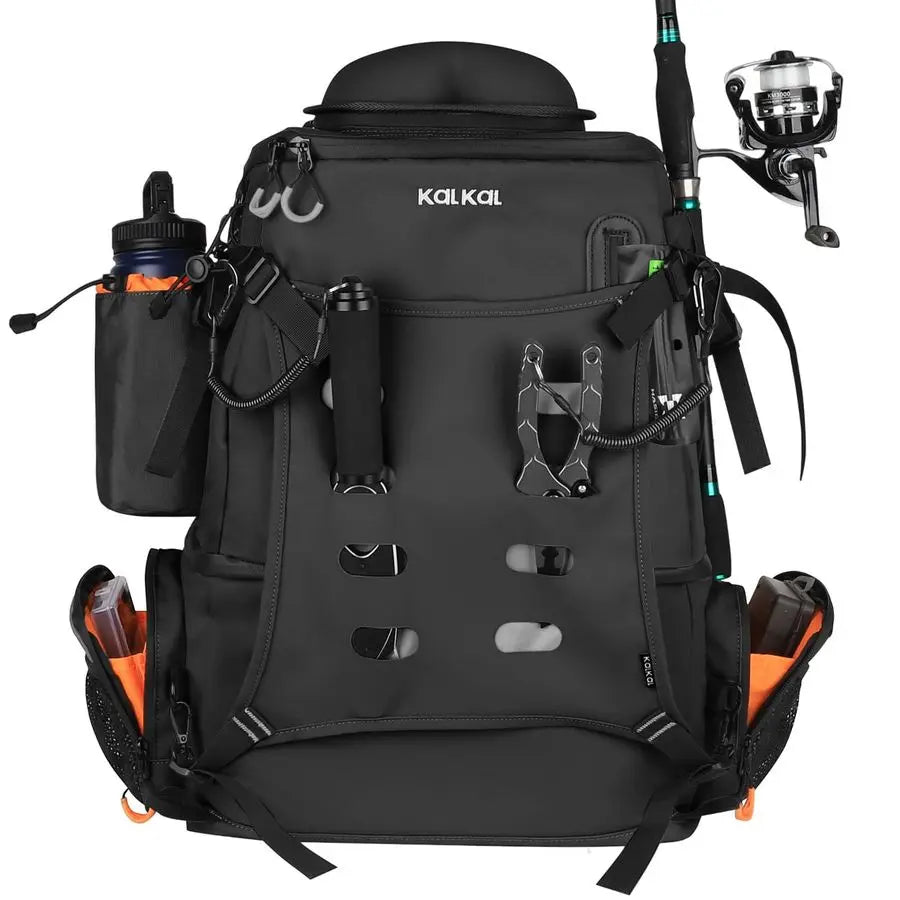 Fishing Backpack with Rod Holder, 51L Cooler