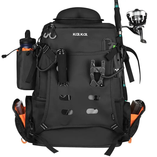 Fishing Backpack with Rod Holder, 51L Cooler