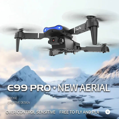 E99Pro RC Drone 4K Professinal With 1080P Wide Angle HD