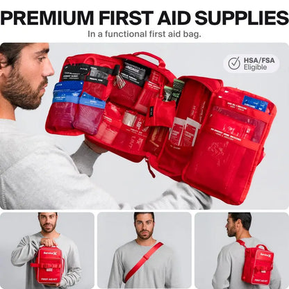 Pro First Aid Kit for Car, Travel Home