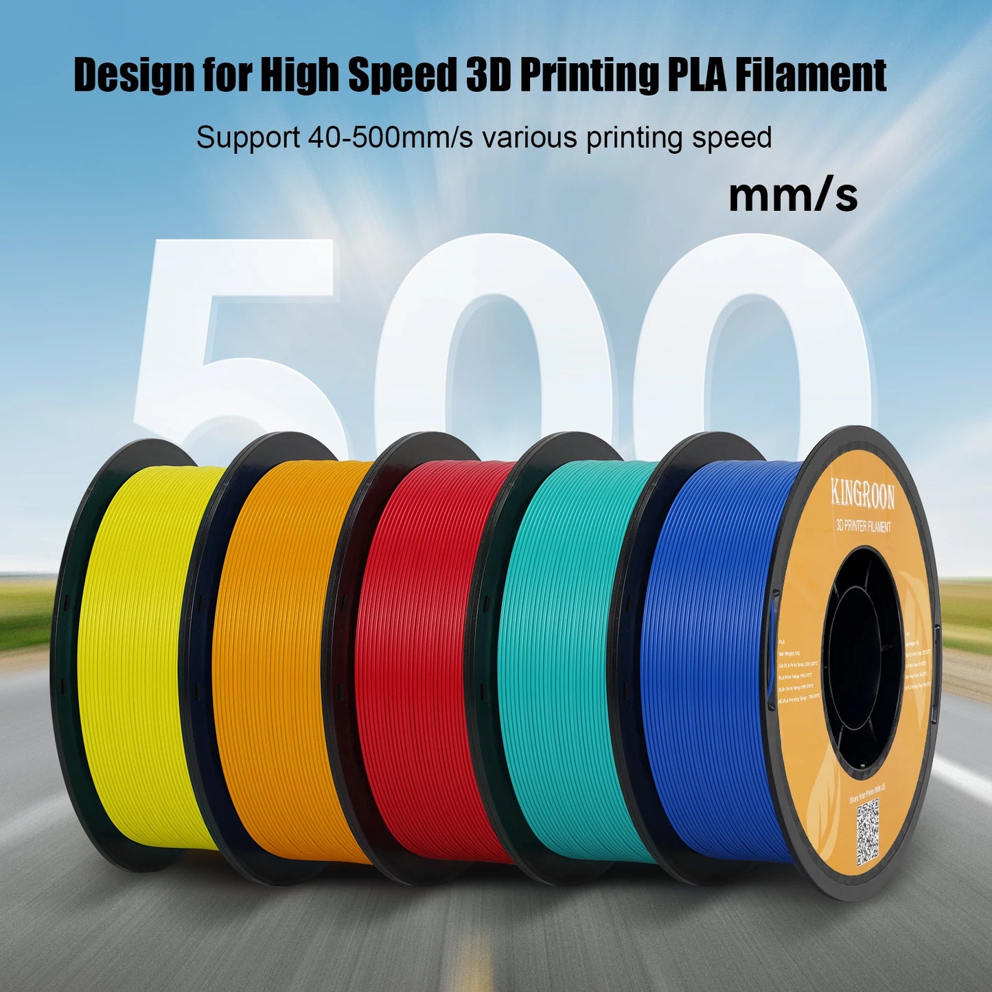 KINGROON HS-PLA Filament 5/10KG
