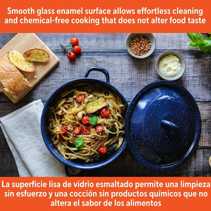 Enamel Stock Pot Soup Stews Cooking