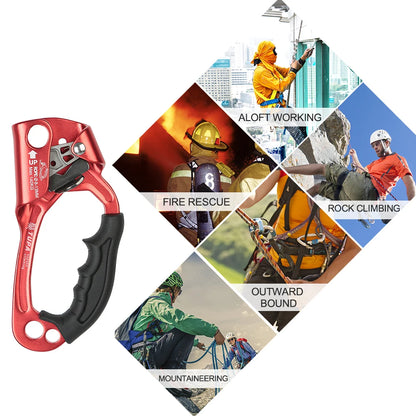 Vertical Rope Ascender Hand Ascender Aluminum