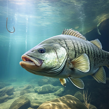 100PCS/Box Barbed FishHooks High Carbon Steel