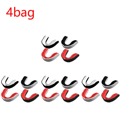 4PCS/bag Mouth Guard Boxing Taekwondo Wrestling Fighting Football