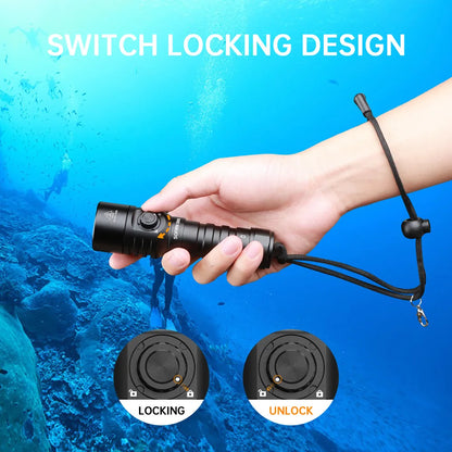 Sofirn SD06 SFT70 3200lm Rechargeable Underwater Deep Scuba