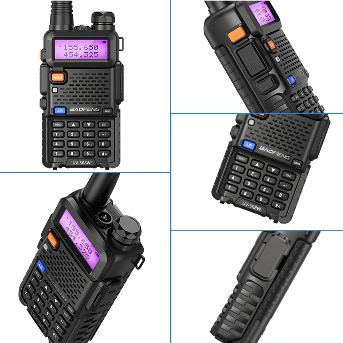1/2/4 PCS Baofeng UV-5R 8W Walkie Talkie Ham Radio