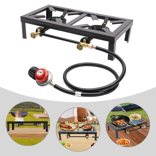 Portable Dual Propane Gas Burner