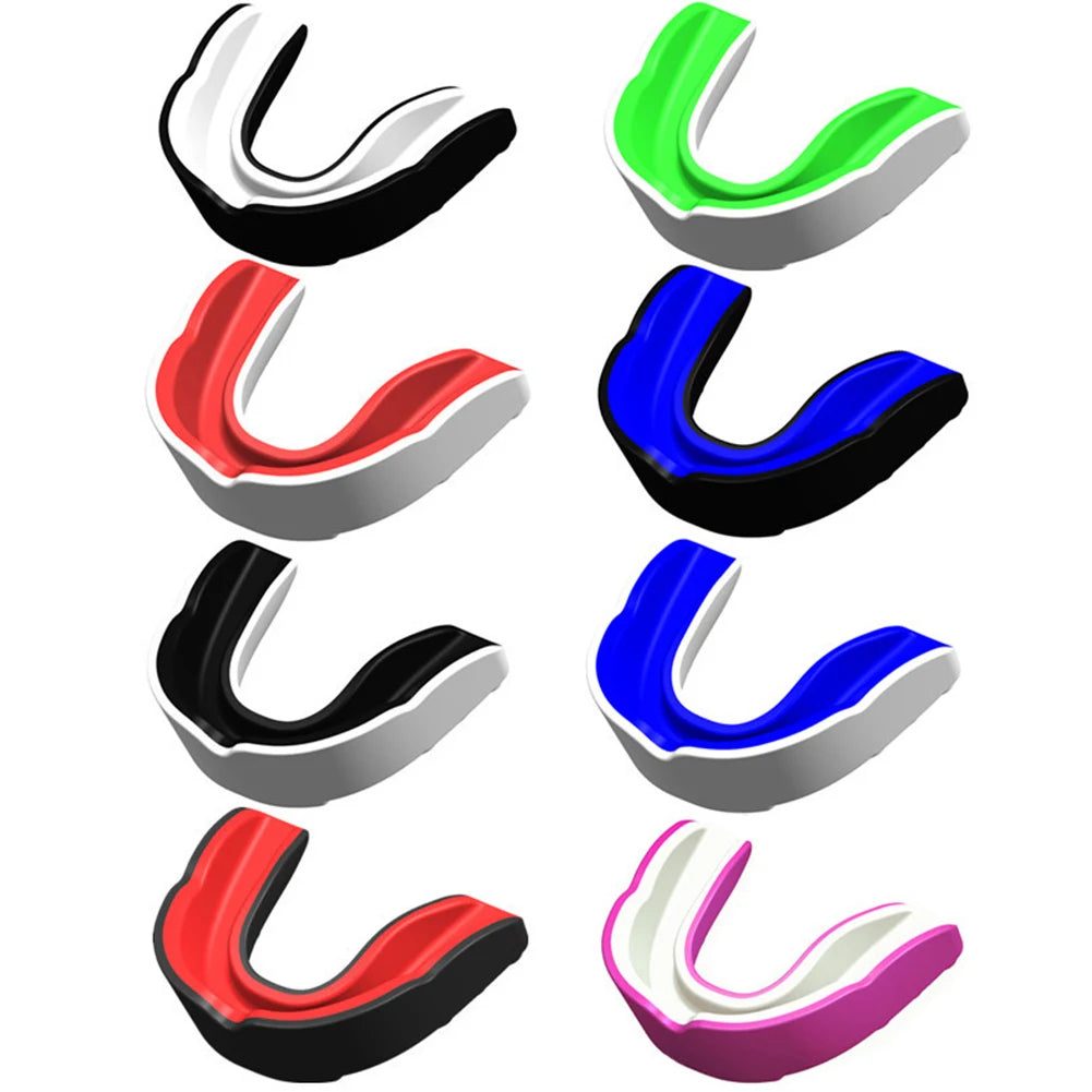 4PCS/bag Mouth Guard Boxing Taekwondo Wrestling Fighting Football