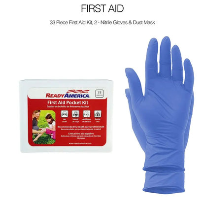 72 Hour Deluxe Emergency Kit, 1Person 3Day Backpack