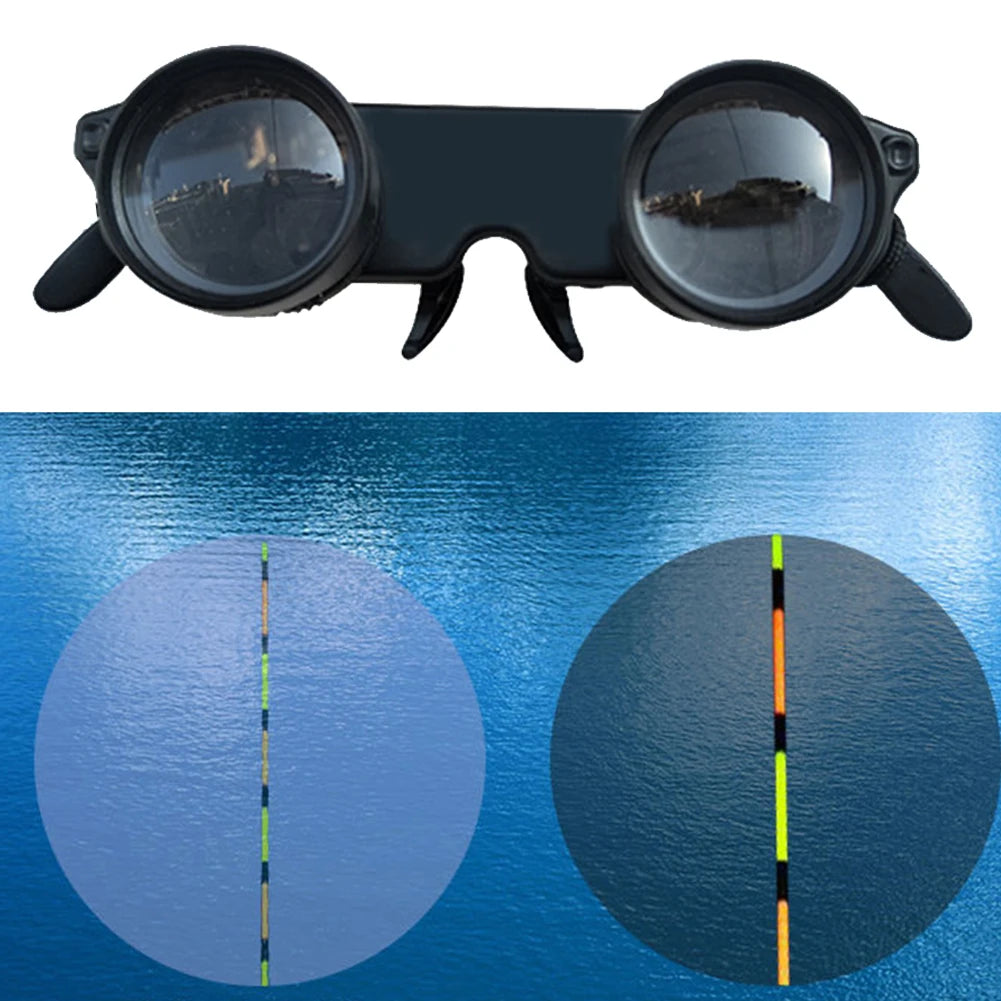 Sun Glasses Adjustable Zoom Fishing Binoculars Optical