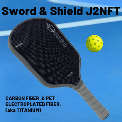 J2nf 16mm Sword & Shield Pickleball Paddle, Gen. 4.5