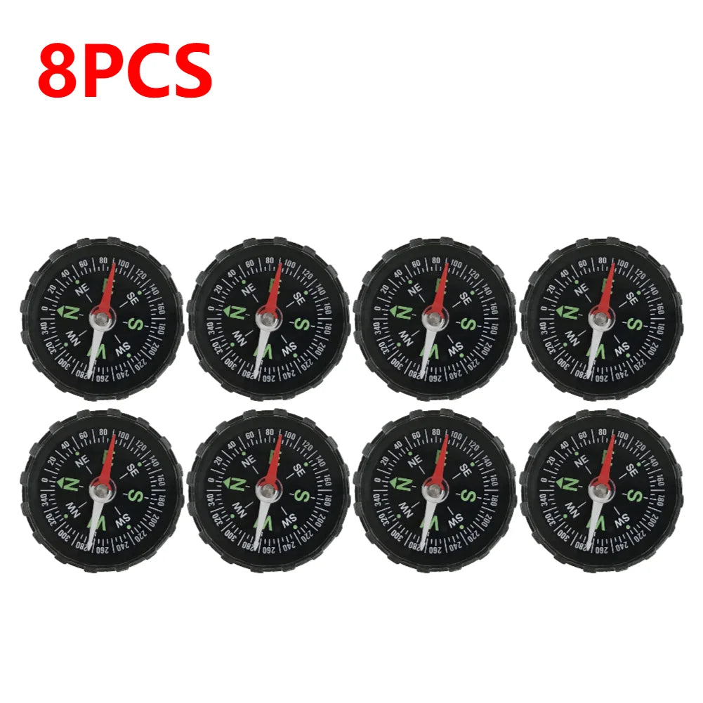 10-1PCS Mini Compass 45MM Portable