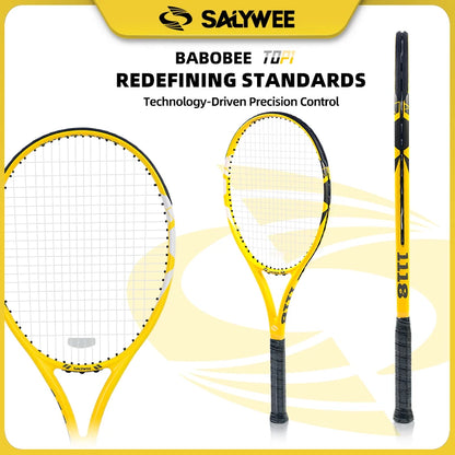 BaboBee SY1118, 100% Full Carbon Fiber Tennis Racket 60lbs