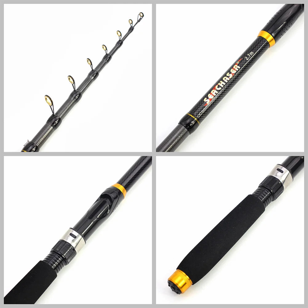 Carbon Fiber Fishing Rod Telescopic