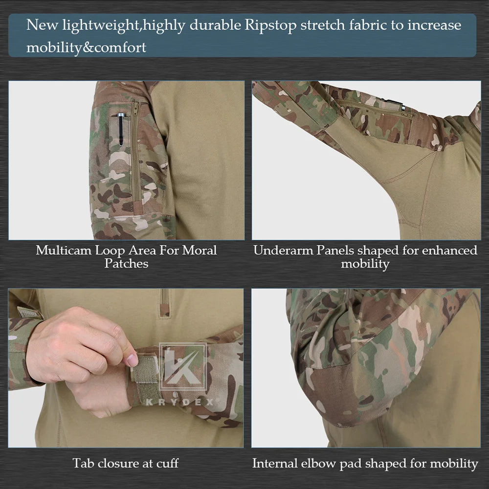 KRYDEX Tactical Combat Suit Shirt & Pants