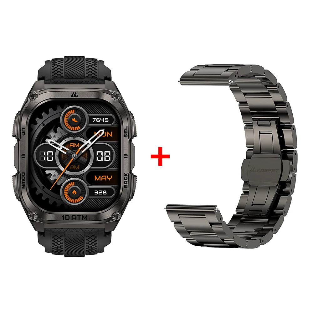 KOSPET Tank M4 Smart Watch Stainless Steel