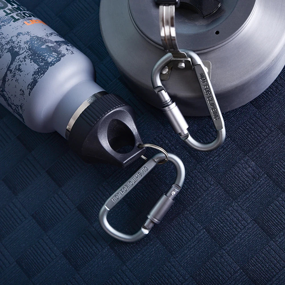 1/2/6 Piece Carabiner Set For Key Camping Survival