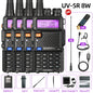1/2/4 PCS Baofeng UV-5R 8W Walkie Talkie Ham Radio
