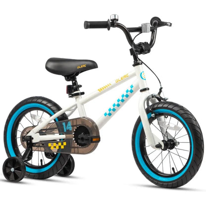 12 14 16 Inch Bike BMX Style for 2-8 Years Old Boys Girls