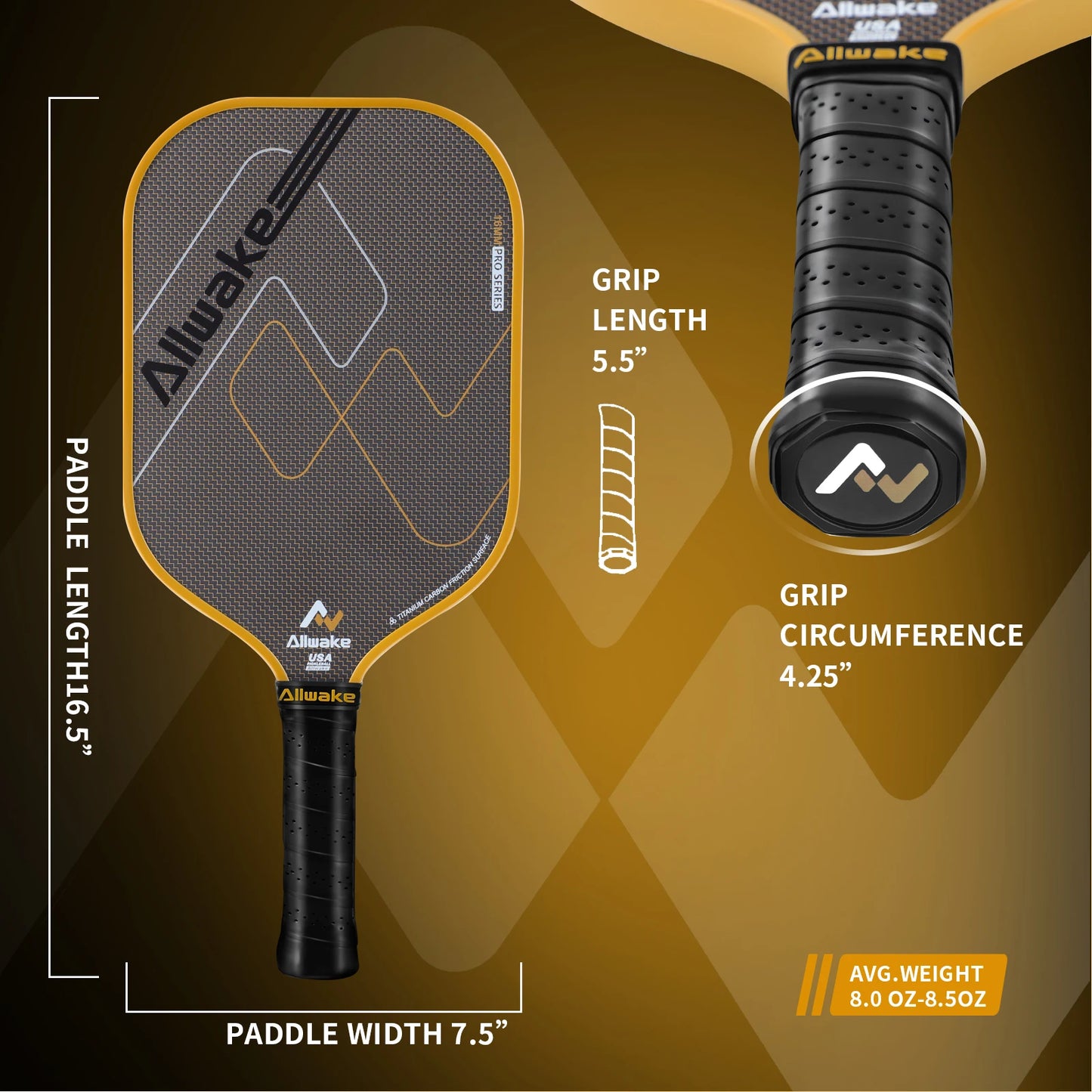 Pickleball Paddle Raquete Koolstofvezel Pickleball