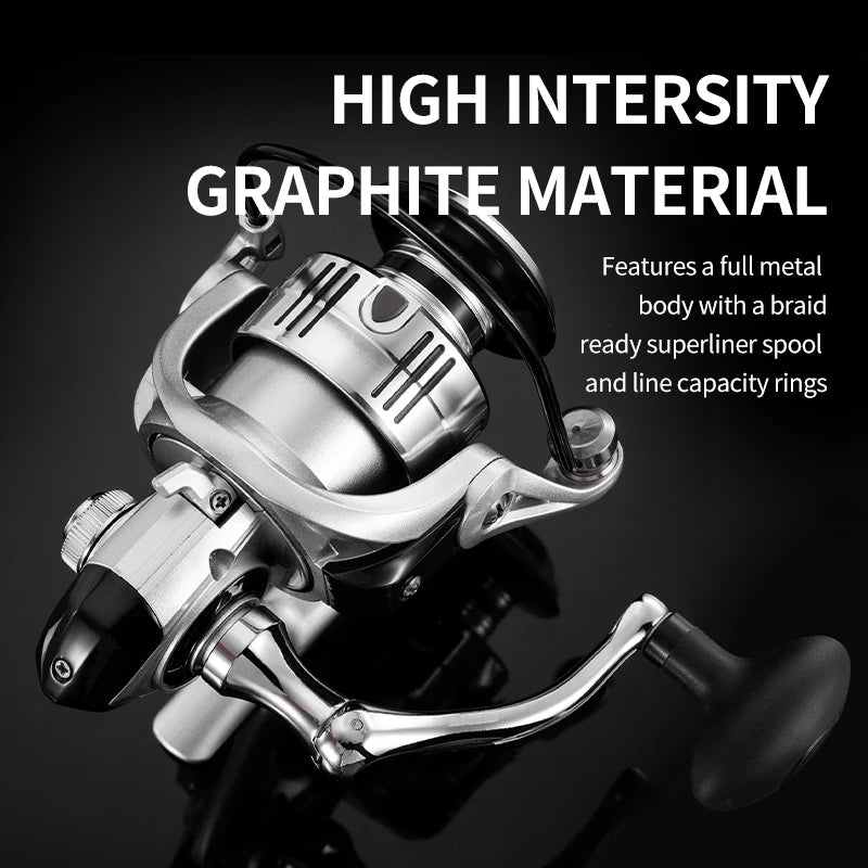 Rooblinos VX Real 4+1BB Ultralight Max Drag Fishing Reel