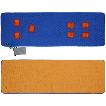 Heated Sleeping Bag Pad 7 Heating Zones