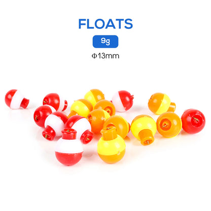 263pcs Fishing Accessories Set with Tackle Box