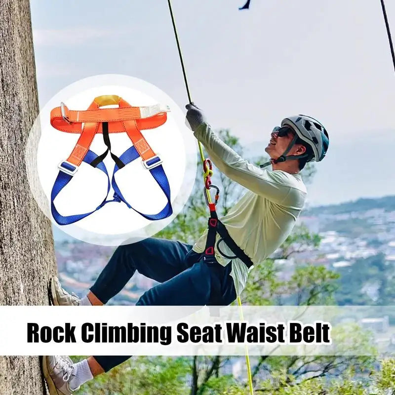 Climbing Harness Half Body Safety Belt Rappelling