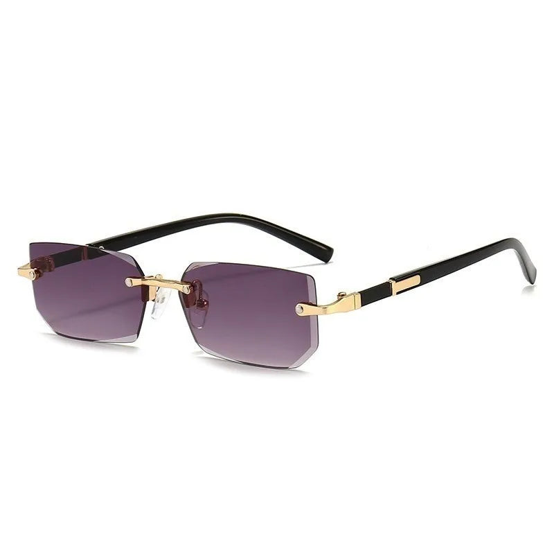 Retro Sunglasses Rimless Sun Glasses