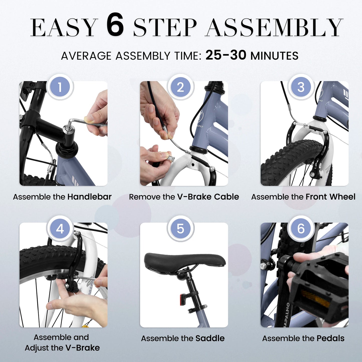 Ecarpat Womens Girls 24 26 Inch Mountain Bike, 21 Speed