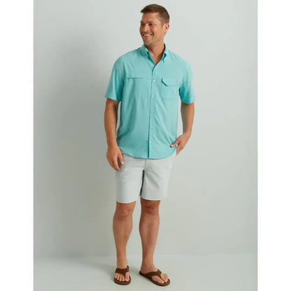 Short Sleeve Shirt, Fishing Button Down