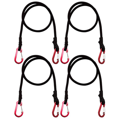 20/60/90CM Heavy Duty Bungee Cord Elastic Tie Strap