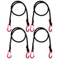 20/60/90CM Heavy Duty Bungee Cord Elastic Tie Strap